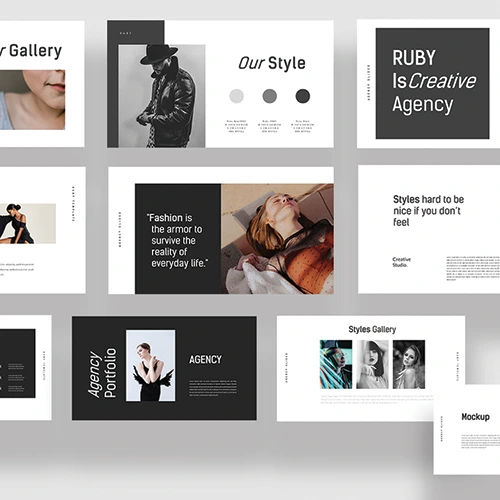 Elevate your presentations with our expert design services for Corporate Decks, Company Profiles, Resumes, and more. From visually stunning slide decks to engaging profiles and resumes, our team will create designs that effectively communicate your message and leave a lasting impact. Stand out in the boardroom or impress your dream company. Contact us to take your presentations to the next level!"