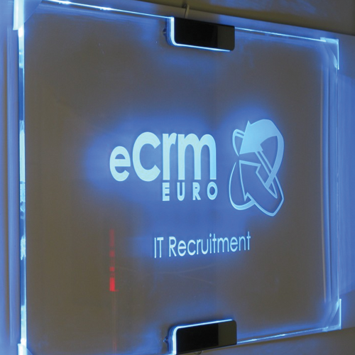 Sleek Edge-lit Acrylic Board for Modern Signage