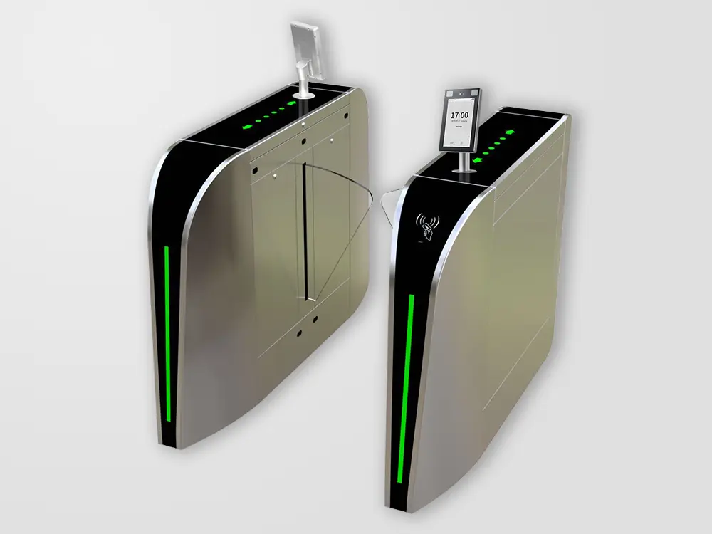 Futuristic Flap Barrier Technology - Intelligent Access Control for Modern Spaces