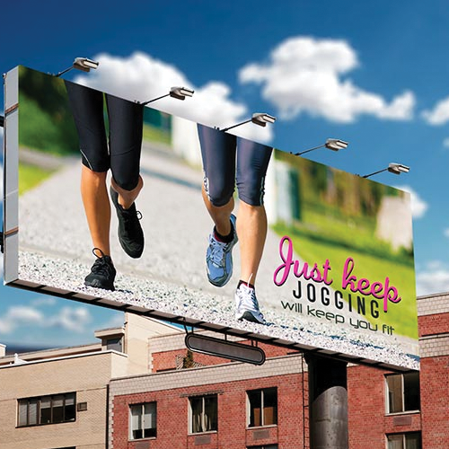 Vibrant Front-lit Flex Board for Eye-Catching Displays