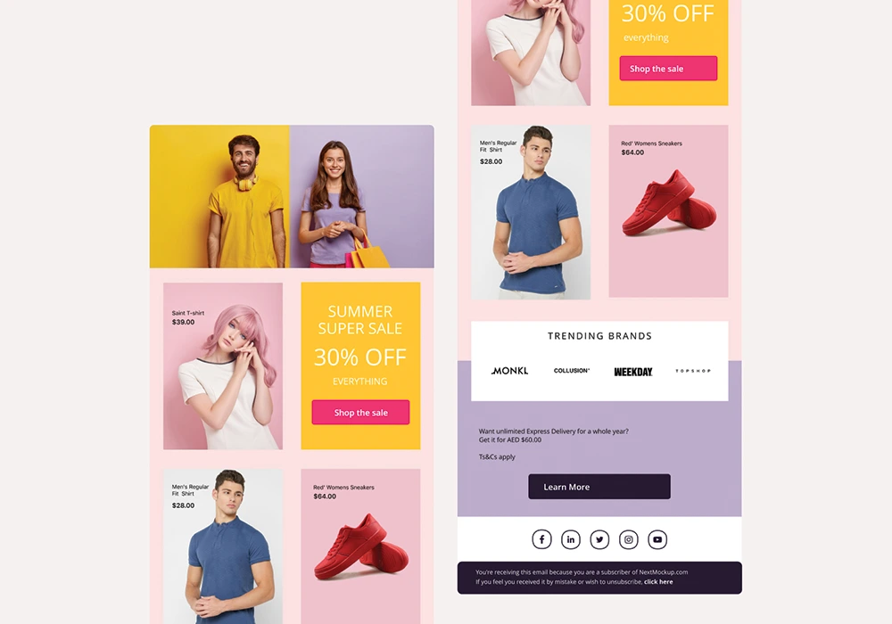 Engage Your Audience with Visually Stunning Emailers and Newsletters
