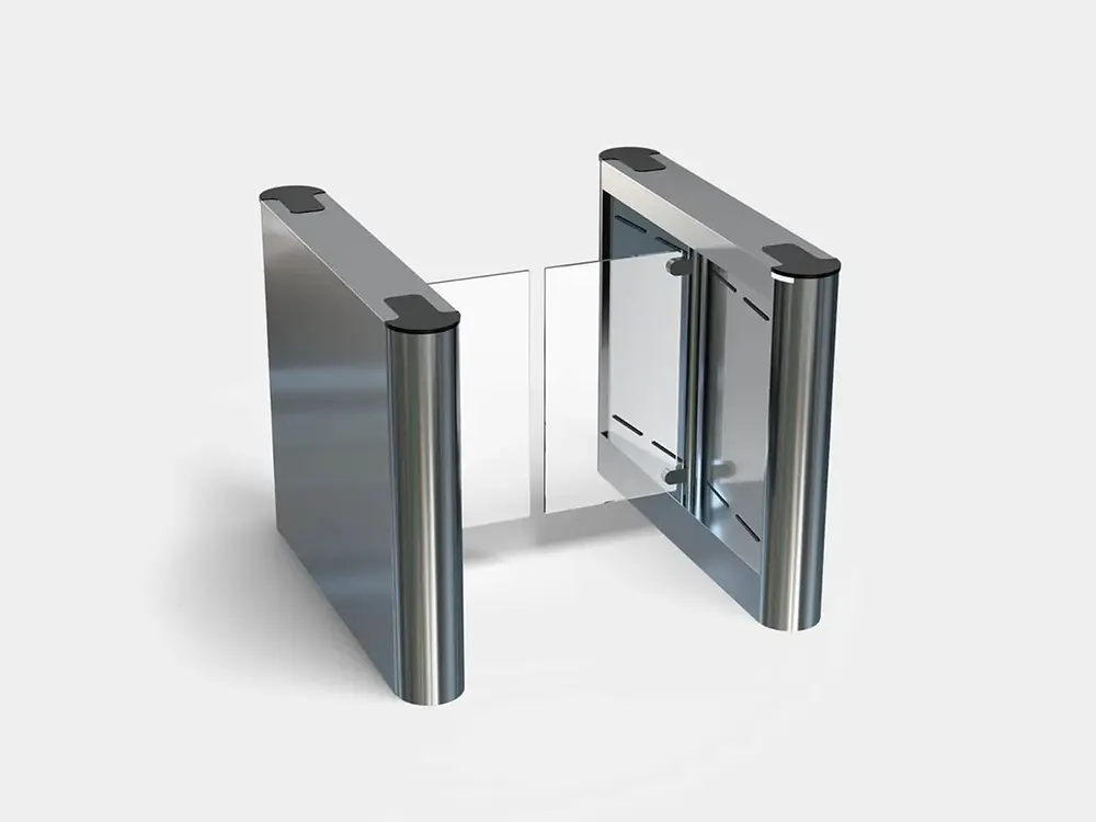 Futuristic Swing Barrier Technology - Intelligent Access Control for Modern Spaces