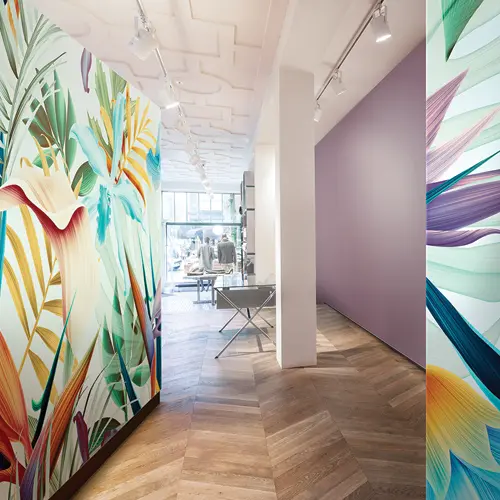 Custom Vinyl Wallpaper - Personalized Elegance