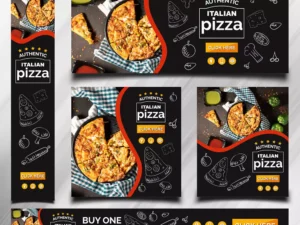 Modern Website Ad Designs for a Contemporary Digital Presence